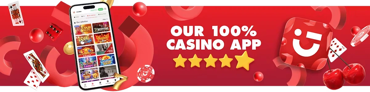Capture d'écran de l'app Circus Casino